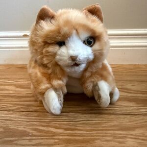 Folkmanis Puppets Orange Tabby Cat